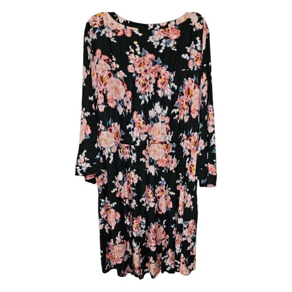 TORRID PLUS SIZE-MINI CHALLISโFLORAL HIGH- LOW SHIRT DRESS SIZE 4X - Picture 13 of 17